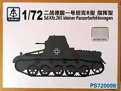 S-Model - SD.Kfz.265 Kleiner Panzerbefehlswagen - 1-72