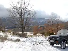 De vuelta. Vista de la ladera sur