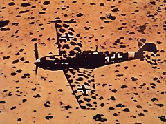 Me109-painted-with-Africa-camouflage Me109-painted-with-Africa-camouflage