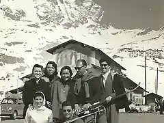 Breuil Cervinia - Skigebiet Aosta Tal, Kirche Santa Maria,1956