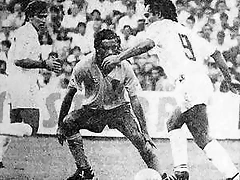 1987 El Real Madrid golea al C?diz en el estadio Carranza