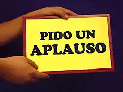 pido un a`plauso