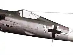 Focke-Wulf-Fw-190A4 perfil