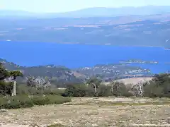 Villa Pehuenia desde el Batea Mahuida