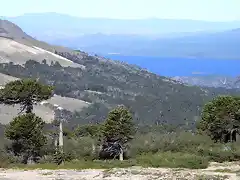 vista desde el Volcan Batea Mahuida