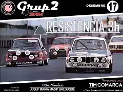 Cartell Grup 2 by BRM - resistncia 3h