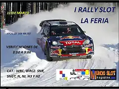 Cartel rally slot la feria I