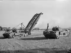 Churchill AVRE with Small Box Girder Bridge and Churchill Crocodile