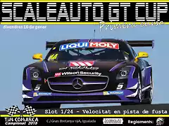 Cartell Scaleauto GT - cursa 1