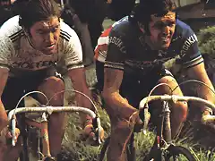 Paris Roubaix 1975, avec Roger De Vlaeminck