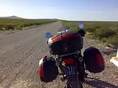 primeros 120 kms de ripio en mendoza