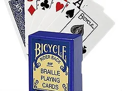 baraja bicycle braile
