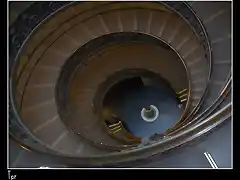 Escalinata en el Vaticano