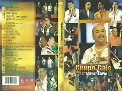 Grupo Gale 15 Aniversario - Caratula DVD