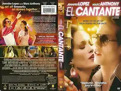 El Cantante - Caratula DVD