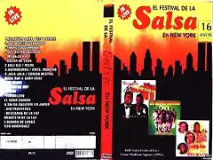 Festival De Salsa En Nuva York - Caratula DVD