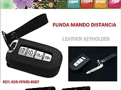 funda piel mando distancia.KSR-FPMD-8687.Upgradecar