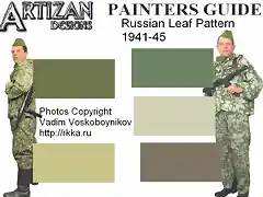 painters guide russian leaf 1941