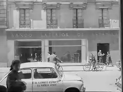 Vitoria Gasteiz - Calle Dato, Banco Exterior de Espana, 1959