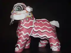 León Chino (Dark Papercraft) by Pendragón