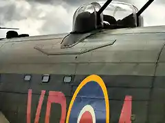 Torreta dorsal de un Avro Lancaster de la RAF