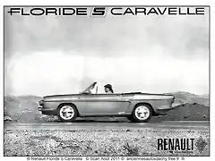 Publicit? Renault Floride s et renault Caravelle