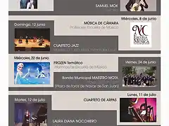 Programa del XXII Festival Internacional de M?sica VNSJ