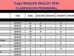 Copa MOSLER 2014