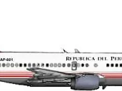 avin presidencial 737-500 peruano