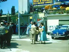 Monza Paddock Italia 1957