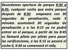 recomendaciones rally