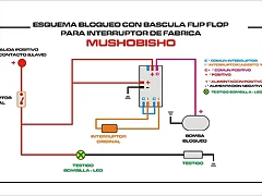 ESQUEMA BLOQUEO FLIP FLOP ELECTRICO