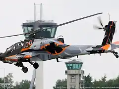 Helicptero AH-64D Apache de las fuerzas ares de Holanda