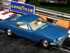 Ford Mustang Fast Back Azul Ford Mustang Fast Back Azul