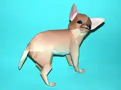 Chihuahua (Cabeza de manzana) Papercraft