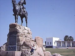 monumento a los soldados alemanes muertos en Africa.