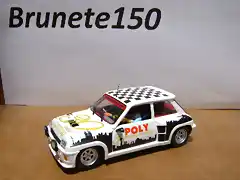 23 RENAULT 5 TURBO POLY 30 FLY CAR MODEL