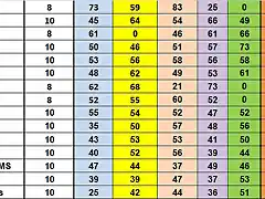 RESULTATS CAMP DESPRES SCM 15 AL 25