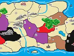 Mapa Campanya Primer turno