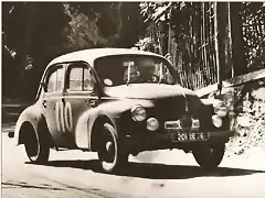 Renault 4CV 1063 - TdF'53 - Redele-Moser - Course de cote de la Turbie