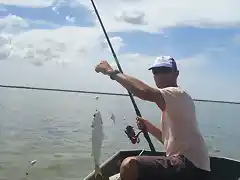 Pesca de lisas en Juan y Juan