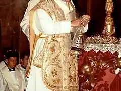 JUAN PABLO II CASULLA ROMANA