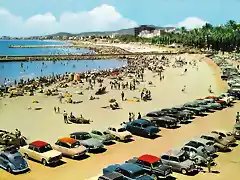 CITROEN-plage-carte-postale