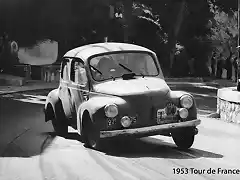 Renault 4CV - TdF'53 - Quefflant - 01