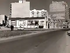 Cruce de la avenida Giorgeta con la calle San Vicente M?rtir. 1968