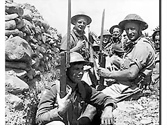 british-soldiers await the Germans in  Greece.