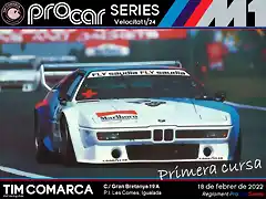 Cartell ProCar Series - cursa 1