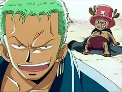 zoro y chopper