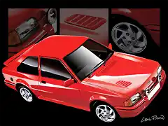 1984_Ford_Escort_RS_Vector_by_CRWPitman