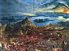 La Batalla de Issos - Albrecht Altdorfer